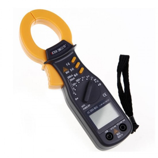 DM3218+ Professional Digital Clamp Multimeter Resistance Meter