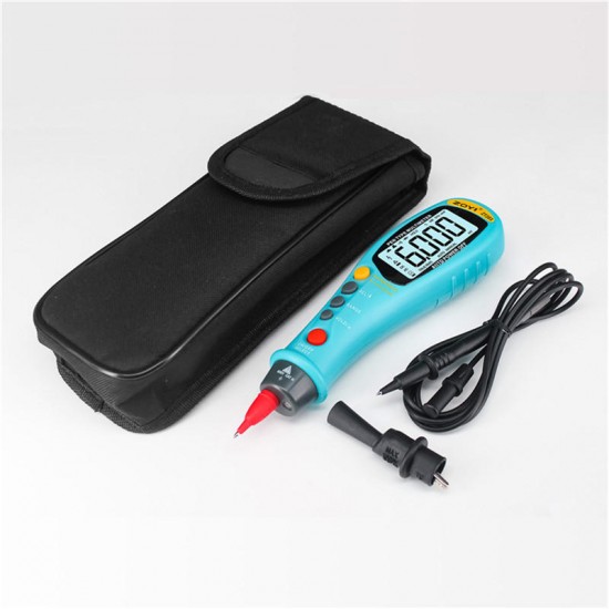 ZT203 6000 Word Display Smart Portable Table One-hand Button Operation Digital Multimeter