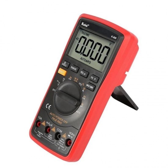 K-890 Professional LCD Digital Multimeter Electrical Handheld Digital Multimeter Tester Multimetro Ammeter Multitester