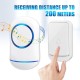 200M Waterproof Wireless Doorbell 32 Songs Plugin ReceiverTransmitter