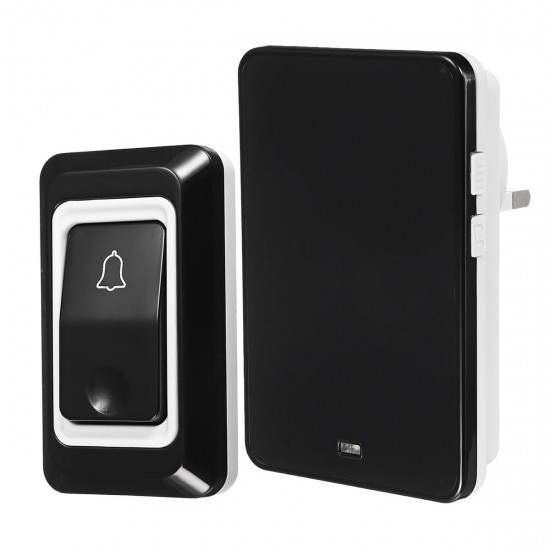 28 Chimes 3 Volume 50M Wireless Doorbell Door BellWaterproof Dustproof LED Dingdong