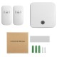 300M Waterproof LED Wireless Doorbell 52 Songs Chime Door Bell SOS EU/US/UK Plug 2Pcs Receiver + 1Pce Doorbell