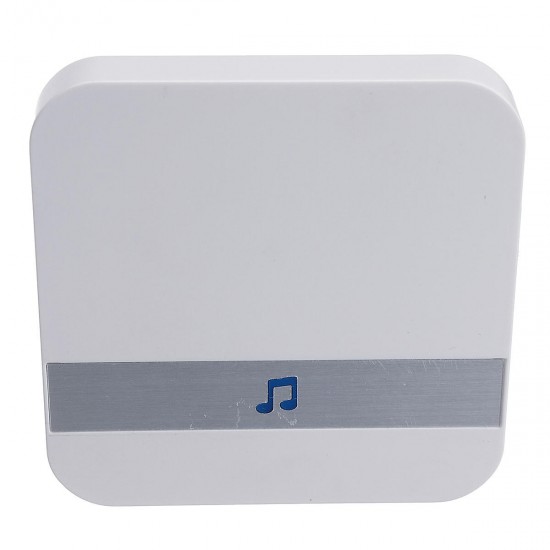 33MHz Indoor Receiver Black&White Music Doorbell Receiver for Home Alarm