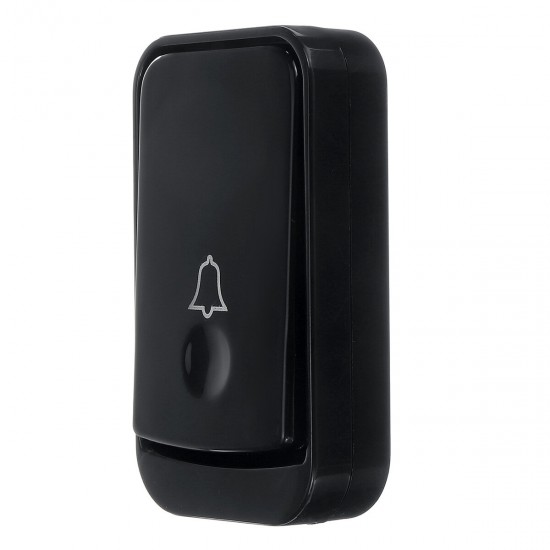 3Pcs Smart Wireless Doorbell 45 Songs Polyphonic Ringtones & 200m Transmission