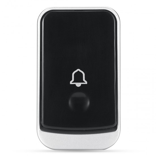 Bell Ding Dong Indoor + Outdoor Button Machine Wireless Dingdong Doorbell Self-Powered