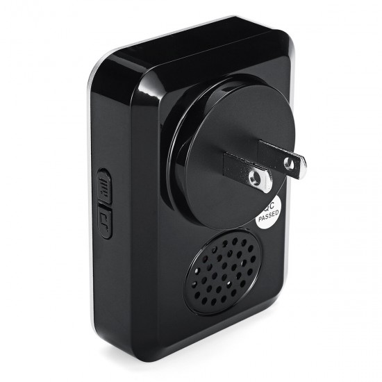 Bell Ding Dong Indoor + Outdoor Button Machine Wireless Dingdong Doorbell Self-Powered Bell Ding Dong Indoor + Outdoor Button Machine Wireless Dingdong Doorbell Self-Powered