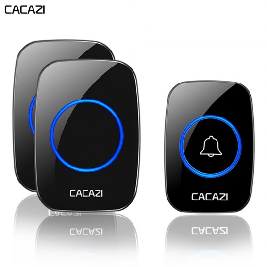 A10 A10 Wireless Doorbell Waterproof 100-240V 300M Range Music Door Bell Home 60 Chimes Door Ring 2 Receiver 1 Transmitter A10 A10 Wireless Doorbell Waterproof 100-240V 300M Range Music Door Bell Home 60 Chimes Door Ring 2 Receiver 1 Transmitter