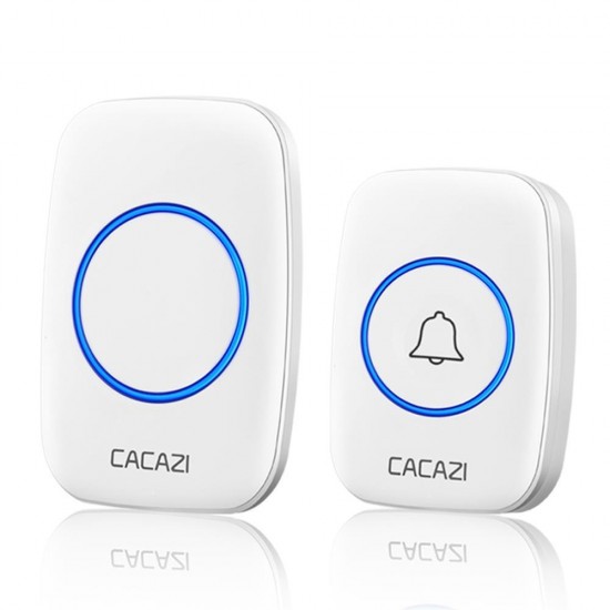 A10 Wireless Doorbell Waterproof 100-240V 300M Range Music Door Bell Home 60 Chimes Door Ring 1 Receiver 1 Transmitter A10 Wireless Doorbell Waterproof 100-240V 300M Range Music Door Bell Home 60 Chimes Door Ring 1 Receiver 1 Transmitter