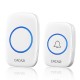 A10 Wireless Doorbell Waterproof 100-240V 300M Range Music Door Bell Home 60 Chimes Door Ring 1 Receiver 1 Transmitter