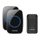 A10G-2 Wireless Doorbell Self-powered No batteries Waterproof Button 120M Remote LED Light Home Cordless Bell 38 Chimes A10G-2 Wireless Doorbell Self-powered No batteries Waterproof Button 120M Remote LED Light Home Cordless Bell 38 Chimes