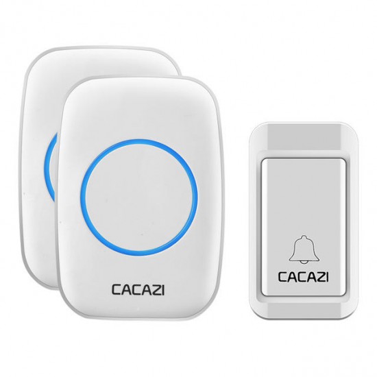 A10G-2 Wireless Doorbell Self-powered No batteries Waterproof Button 120M Remote LED Light Home Cordless Bell 38 Chimes A10G-2 Wireless Doorbell Self-powered No batteries Waterproof Button 120M Remote LED Light Home Cordless Bell 38 Chimes