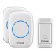 A10G-2 Wireless Doorbell Self-powered No batteries Waterproof Button 120M Remote LED Light Home Cordless Bell 38 Chimes