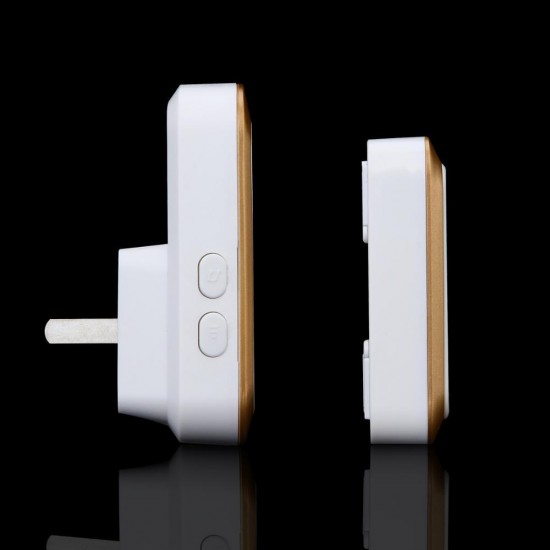 A20 Wireless Music Doorbell Waterproof AC 110-220V 300M Remote Door Bell 1 Button 1 Receiver A20 Wireless Music Doorbell Waterproof AC 110-220V 300M Remote Door Bell 1 Button 1 Receiver