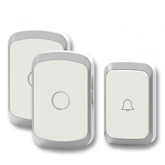 A20 Wireless Music Doorbell Waterproof AC 110-220V 300M Remote Door Bell 1 Button 2 Receivers A20 Wireless Music Doorbell Waterproof AC 110-220V 300M Remote Door Bell 1 Button 2 Receivers