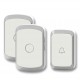 A20 Wireless Music Doorbell Waterproof AC 110-220V 300M Remote Door Bell 1 Button 2 Receivers A20 Wireless Music Doorbell Waterproof AC 110-220V 300M Remote Door Bell 1 Button 2 Receivers