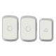 A20 Wireless Music Doorbell Waterproof AC 110-220V 300M Remote Door Bell 1 Button 2 Receivers A20 Wireless Music Doorbell Waterproof AC 110-220V 300M Remote Door Bell 1 Button 2 Receivers