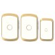 A20 Wireless Music Doorbell Waterproof AC 110-220V 300M Remote Door Bell 1 Button 2 Receivers A20 Wireless Music Doorbell Waterproof AC 110-220V 300M Remote Door Bell 1 Button 2 Receivers