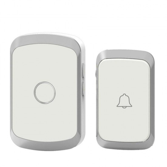 A20 Wireless Music Doorbell Waterproof AC 110-220V 300M Remote Door Bell 2 Button 1 Receiver
