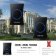 A30 Smart Waterproof Wireless Music Doorbell Battery 300M Remote Button Receiver Home Call Ring Bell