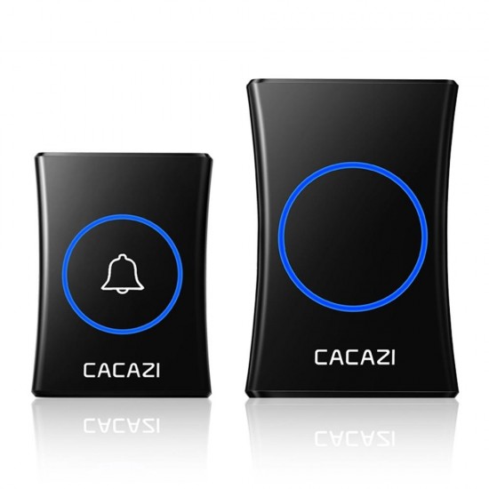A30 Smart Waterproof Wireless Music Doorbell Battery 300M Remote Button Receiver Home Call Ring Bell A30 Smart Waterproof Wireless Music Doorbell Battery 300M Remote Button Receiver Home Call Ring Bell