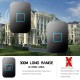 A88 Wireless Waterproof Doorbell LED Light 300M Remote 2 Button 1 Receiver Calling Bell