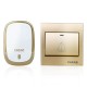 AC110-220V Wireless Doorbell Waterproof 1 Button+1 Plug-in Receivers 300M Remote Music Door Dell