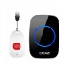 C10 Smart Home Wireless Pager Doorbell Old Man Emergency Alarm 80m Remote Call Bell 1 Button 2 Receiver C10 Smart Home Wireless Pager Doorbell Old Man Emergency Alarm 80m Remote Call Bell 1 Button 2 Receiver
