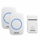 FA12-2 Self-Powered Wireless Doorbell Waterproof Smart No Battery Home Cordless Bell 200M Remote 38 Chimes FA12-2 Self-Powered Wireless Doorbell Waterproof Smart No Battery Home Cordless Bell 200M Remote 38 Chimes