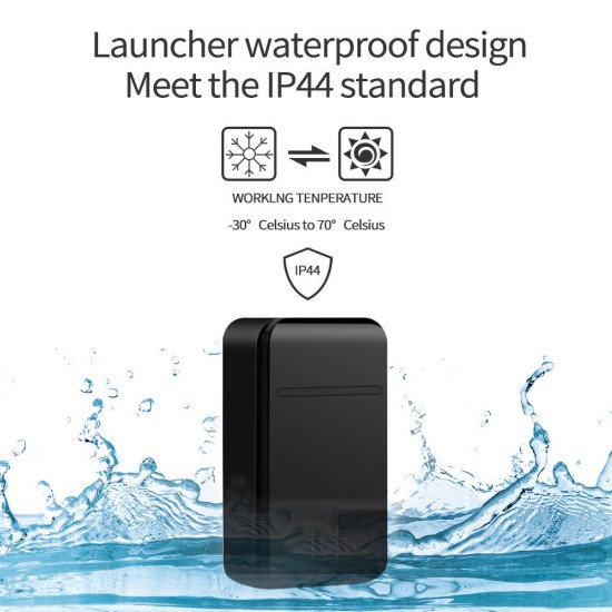 FA12-3 Self-Powered Wireless Doorbell Waterproof Smart No Battery Home Cordless Bell 200M Remote 38 Chimes FA12-3 Self-Powered Wireless Doorbell Waterproof Smart No Battery Home Cordless Bell 200M Remote 38 Chimes