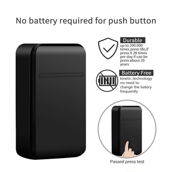 FA12-3 Self-Powered Wireless Doorbell Waterproof Smart No Battery Home Cordless Bell 200M Remote 38 Chimes FA12-3 Self-Powered Wireless Doorbell Waterproof Smart No Battery Home Cordless Bell 200M Remote 38 Chimes