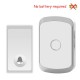 FA20 Self-powered Waterproof Wireless Doorbell 200M Remote LED Light Home Music Doorbell 36 Chime