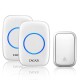 FA58 Wireless Waterproof Self-powered Doorbell No Battery Required 1 Transmitter 2 Receiver Home Ring Bell