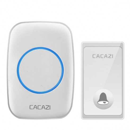 FA60 Wireless Doorbell Self-powered Waterproof Intelligent Home Door Ring Bell Receiver Transmitter