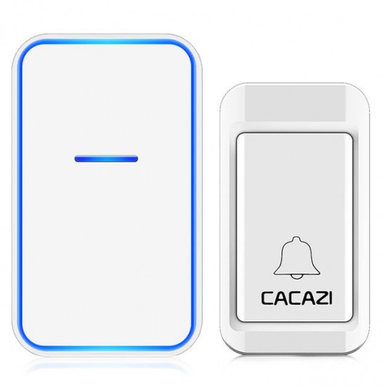 FA68 No Battery Required Home Wireless Doorbell 1 Button 1 Receiver Waterproof Self-Powered Ring Bell FA68 No Battery Required Home Wireless Doorbell 1 Button 1 Receiver Waterproof Self-Powered Ring Bell