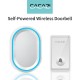 FA80-2 Self-powered Wireless Doorbell Waterproof 2 Receiver No Battery Required Button Smart Home Cordless Call Bell 58 Chime FA80-2 Self-powered Wireless Doorbell Waterproof 2 Receiver No Battery Required Button Smart Home Cordless Call Bell 58 Chime