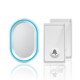 FA80 Self-powered Wireless Doorbell Waterproof No Battery Required Button Smart Home Cordless Call Bell 58 Chime