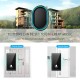 FA80 Self-powered Wireless Doorbell Waterproof No Battery Required Button Smart Home Cordless Call Bell 58 Chime