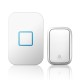 Home Wireless Self-powered Doorbell No Battery Required Button Receiver 1 to 1 150M Remote Smart Calling Bell Home Wireless Self-powered Doorbell No Battery Required Button Receiver 1 to 1 150M Remote Smart Calling Bell
