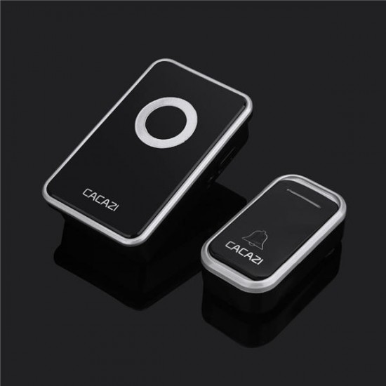 Wireless Doorbell 300M Waterproof Door Bell AC 110-220V 80dB 1 Emitter 1 Receiver No Battery Wireless Doorbell 300M Waterproof Door Bell AC 110-220V 80dB 1 Emitter 1 Receiver No Battery
