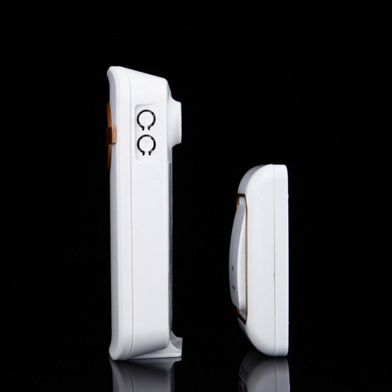 Wireless Doorbell Battery-operated Waterproof with 4 Levels Volume Door Chime 200 Meters