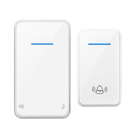 Wireless Doorbell Waterproof DC 12V 300M Remote Door Bell Chime Ring 110dB 1 Button Receiver Wireless Doorbell Waterproof DC 12V 300M Remote Door Bell Chime Ring 110dB 1 Button Receiver