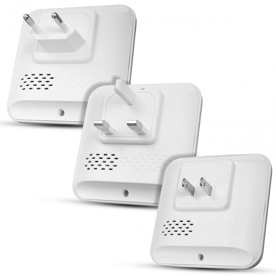 Home House 4 Volume Wireless Doorbell Chime 2 Receiver + 1 Doorbell Home House 4 Volume Wireless Doorbell Chime 2 Receiver + 1 Doorbell