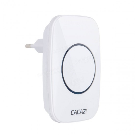 Home Wireless Doorbell Waterproof Remote 300M Distance 1 Transmitter 2 Receiver