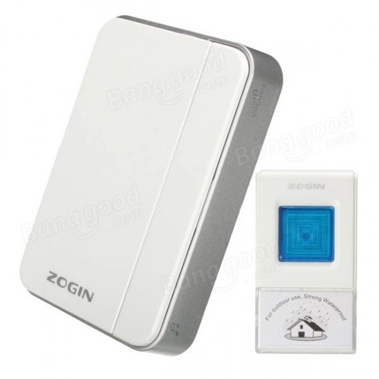 Wireless Cordless Digital Chime DoorBell American Plug 120M Range