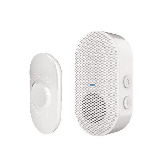 Q-8.7RF433Mhz Wireless Door Bell Tunes Chime Music Door Bell Transmitter + Receiver Waterproof Doorbell Q-8.7RF433Mhz Wireless Door Bell Tunes Chime Music Door Bell Transmitter + Receiver Waterproof Doorbell