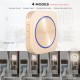 DQ688 Self-powered Wireless Door Bell DoorBell Ring Chime Night Light No Battery Big Panel