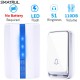 K33 Self-powered Waterproof Wireless DoorBell No Battery Smart Door Bell Chime LED Light White K33 Self-powered Waterproof Wireless DoorBell No Battery Smart Door Bell Chime LED Light White