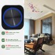 M688 Self-powered Wireless DoorBell Door Bell Ring Chime Call Night Light No Battery Waterproof 150M Black