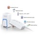 Wireless Cordless Wireless Control Doorbell Battery-free 25 Chime Digital Doorbell Wireless Cordless Wireless Control Doorbell Battery-free 25 Chime Digital Doorbell