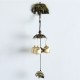 Vintage Bronze Doorbell Wall Mount Magnetic Door Bell Wind Chimes Hanging Decor Vintage Bronze Doorbell Wall Mount Magnetic Door Bell Wind Chimes Hanging Decor